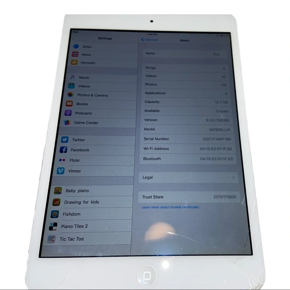 Apple iPad 1st Generation 12GB